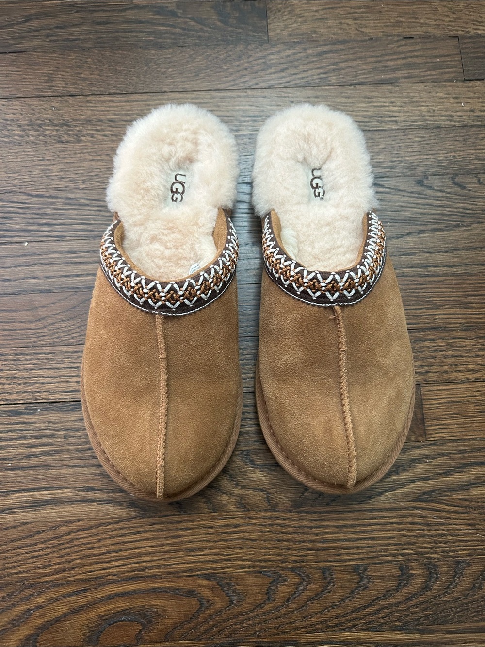 UGG Slippers Chestnut NWOT size 6